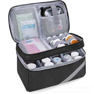 Bolsa de Medicina Nueva de Fábrica, Botiquín de Primeros Auxilios Portátil, Botiquín Familiar de Primeros Auxilios, Caja Cuadrada Pequeña - Product Image 1