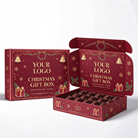 Boîte cadeau en papier kraft de qualité alimentaire personnalisée, emballage de luxe pour les collations, les bonbons, les friandises avec impression de logo