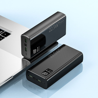 30000mAh QC3.0 22,5 W 20W Carga rápida Banco de energía de alta capacidad Estación de energía con tecnología GaN y carga solar