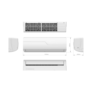 Fábrica profesional OEM personalizado 9000 12000 18000 24000Btu Smart WIFI Control inversor bomba de calor Mini <span class=keywords><strong>aire</strong></span> <span class=keywords><strong>acondicionado</strong></span> dividido - Product Image 1