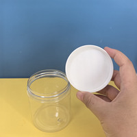 Pots en plastique vides de 6oz 8oz 10oz couvercles de conteneurs de beurre corporel de 250ml couvercles pour crème de gommage des lèvres boîtes de stockage d'artisanat de Slime pour cosmétique