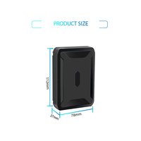 TK915 GT07A pelacak GPS kendaraan anti air Magnet 10000mAh dengan peringatan Tamper & seumur hidup gratis aplikasi GSM Positioning garansi 1 tahun