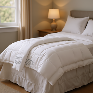 Sparrowdown All Season Down Alternative Comforter Quilted 2 In 1 Polyester Duvet Machine Washable Four Seasons <b>Bedding</b> - Product Image 2