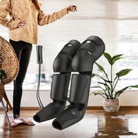 Masseur de jambes électrique transfrontalier chauffant, compresse chaude pour mollets, vibration, airbag, ondes d'air en trois sections, amincissant, filaire
