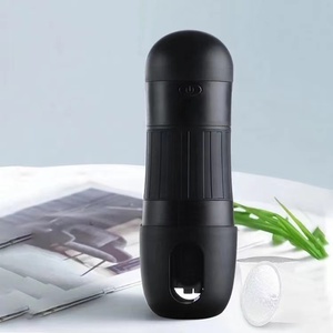 Máy pha cà phê cầm tay <span class=keywords><strong>10</strong></span> Bar Máy pha cà phê ABS Tương thích với cà phê xay & viên nang Kcup cho xe hơi sử dụng ngoài trời - Product Image 3