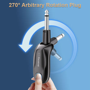 Micro-<span class=keywords><strong>casque</strong></span> <span class=keywords><strong>sans</strong></span> <span class=keywords><strong>fil</strong></span>, émetteur de <span class=keywords><strong>guitare</strong></span> <span class=keywords><strong>sans</strong></span> <span class=keywords><strong>fil</strong></span>, lumières LED, conception portable et légère pour karaoké à domicile et scène - Product Image 2