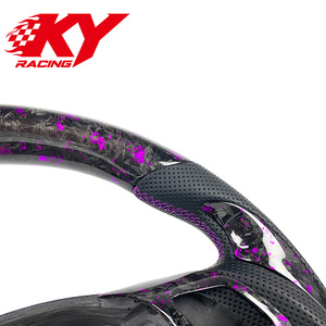 Volante Deportivo Personalizado de Fibra de Carbono Forjada y Cuero Suede para BMW E93 E91 E92 E60 E61 E62 E63 E64 X1 E87 E82 M3 330i 335i 318i - Product Image 6