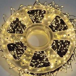 Đèn Led dây 50m 100m ngoài trời trong nhà không thấm nước ấm trắng dây đồng cụm đèn cây 8 chế độ lấp lánh đèn Cổ Tích - Product Image 3