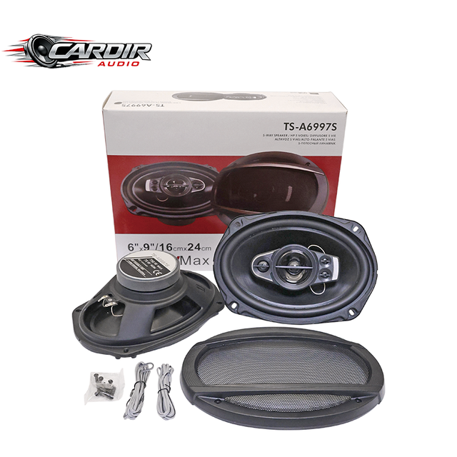 6x9 Inch 5 Way Full Range Coaxial Car Speakers 750W 12V Universal Car Door Speaker Bulk Order Ready to Ship CR-A6997S