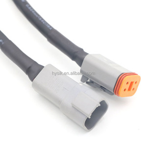 Keluaran baru Deutsch DT06 DT04 konektor 2-12 Pin colokan DT dengan kabel atau kabel-cocok untuk koneksi Audio & Sensor mobil - Product Image 5
