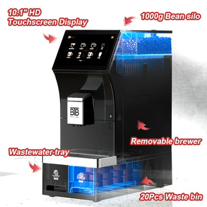 เครื่องชงกาแฟอัตโนมัติรุ่น BTB-102 สำหรับมืออาชีพ พร้อมระบบทำนม สำหรับใช้งานเชิงพาณิชย์ มีตัวเลือกเครื่องดื่ม 16 ชนิด - Product Image 2