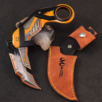 17CM VALORANT RGX 11Z Pro Karambit | Réplique en alliage de zinc entièrement en métal à collectionner Décor de bureau Jeu Périphérique Cosplay Prop Garçon Cadeau