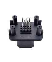 Lanshuo 776275-1/776276-1 Industrielle 8-polige Steckverbindung für den Innenbereich, IP65, 250V, 10A, 4,0mm Rastermaß, verzinntes Messing