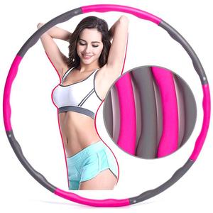 2020 Fitness Sport Removable Foam <span class=keywords><strong>Hoop</strong></span> Adult gymnastic <span class=keywords><strong>Hoop</strong></span> Gym Body building Thin waist Fitness Circle <span class=keywords><strong>Hula</strong></span> <span class=keywords><strong>Hoop</strong></span> - Product Image 1