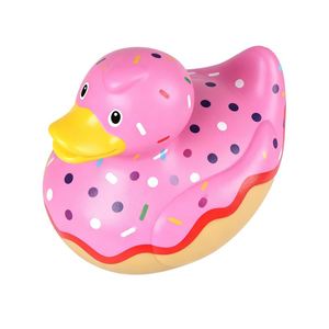 Jouets de bain promotionnels personnalisés en PVC, canards en caoutchouc pour enfants, jouets aquatiques imprimés en gros, adaptés aux tout-petits - Product Image 2