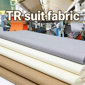 Tissu Super Tergal TR pour Costumes, Viscose/Polyester, Infroissable, pour Uniformes Scolaires Africains Garçons (Cameroun), Quatre Saisons - Product Image 3