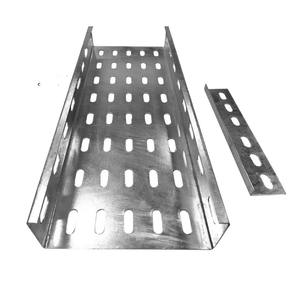 Gouttière de câbles en aluminium perforé ventilé, homologuée CE, pour projets de construction commerciaux et industriels - Product Image 2