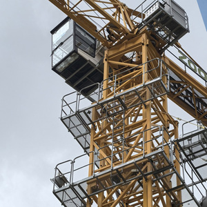 Dahan ZOOMLION QTZ100 6013 Tower <span class=keywords><strong>Crane</strong></span> Konstruksi Bekas Kapasitas Angkat 6t Warna Kuning Efisiensi Tinggi Kualitas Tinggi Model 2021 - Product Image 5