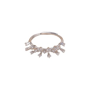 Anillo Abierto de Plata S925 con Perla Pequeña, Soporte para Accesorios, Anillo de 5 Cuentas, 5641, Fornituras y Componentes de Joyería - Product Image 5