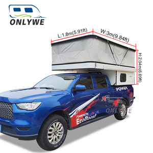 ONLYWE - Autocaravana Desmontable Personalizada de 3000*1800*2040 mm para Camioneta, Pequeña, Ligera, de Aluminio, en Venta - Product Image 3