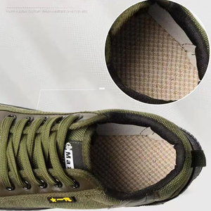 Salida de fábrica de goma antideslizante para hombre, zapatillas de senderismo con cordones, zapatillas de deporte, <span class=keywords><strong>zapatos</strong></span> de construcción, <span class=keywords><strong>zapatos</strong></span> ligeros transpirables - Product Image 3