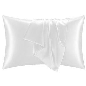 <span class=keywords><strong>Taie</strong></span> <span class=keywords><strong>d</strong></span>'<span class=keywords><strong>oreiller</strong></span> en satin mat ultra doux et soyeux avec logo personnalisé pour les cheveux et la peau, respirante et soyeuse - Product Image 5