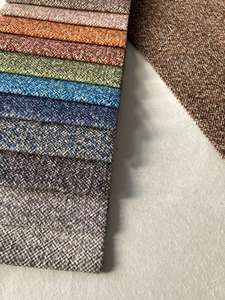 Tissu en velours imprimé aspect lin LIXIANG en polyester pour canapé, design personnalisé, floral - Product Image 4