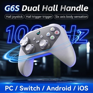 คอนโทรลเลอร์เกมไร้สาย 2.4Ghz Dual Hall แบบหกแกน จอยสติ๊กและคอนโทรลเลอร์สำหรับพีซี Android IOS G6S คอนโทรลเลอร์เกม - Product Image 4