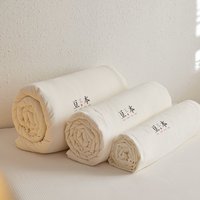 Ensemble de couette en coton 100% imprimé, en fibres de soja, écologique, pour toutes les saisons, couette, literie, couvre-lit