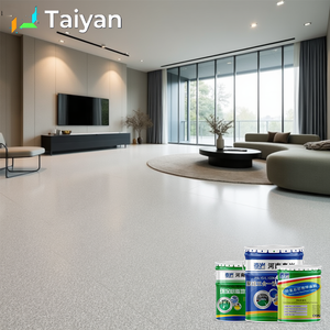 Sustainable Epoxy Colored Quartz Self-Leveling <strong>Floor</strong> Coating Color Sand Self Leveling <strong>Floor</strong> <strong>Paint</strong> for <strong>Green</strong> Commercial - Product Image 6