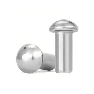 Chất lượng cao hình ống đinh tán DIN rắn đinh tán bằng thép không gỉ nửa vòng đầu rắn đinh tán - Product Image 5