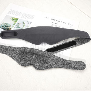 Mascherina per Dormire in Memory Foam 3D Sagomata, Regolabile ed Elastica, con Etichetta Privata Personalizzata, Protezione dalla Luce, Confezione da Quattro - Product Image 2