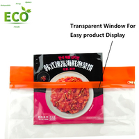 Sac d'emballage à provisions avec logo imprimé personnalisé recyclable PE poly plastique souple boucle poignée tissu métal fermeture éclair pochette