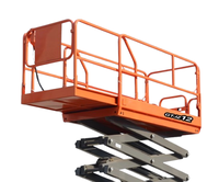 Palan à chaîne électrique hydraulique 220V 500kg-1000kg utilisé équipement de travail aérien 6m-10m élévateur à ciseaux Construction de levage de voiture