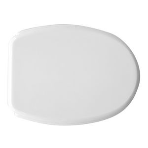 Asiento de Inodoro para Azzurra Novecento Shape 6 WC Blanco 50.5 cm de Largo 37.5 cm de Ancho - Product Image 1
