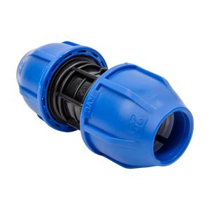Accesorios de compresión de PP azul de alta calidad, acoplador reductor de superficie lisa de 50MM X 40MM, accesorios de tubería de alta presión al por mayor - Product Image 4