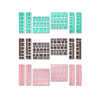 Clavier mécanique de jeu PBT opaque à double injection supplémentaire, touches en pudding, couleur personnalisée pour la disposition espagnole européenne