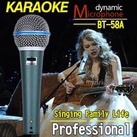Mikrofon Dinamis Profesional GAM-B58 Murah Berkabel untuk Karaoke Siaran Langsung