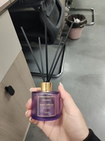 Diffuseur de parfum d'ambiance longue durée 50 ml avec bâtonnets, flacon en verre et huiles essentielles pour aromathérapie