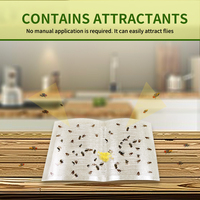 Airpurgy – Plaque anti-mouches adhésive puissante (10 pièces/sac) avec 50%-80% d'ingrédients actifs |   Pour la cuisine, le salon et le jardin