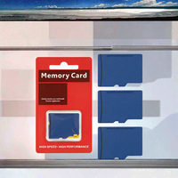 Kartu SD & TF Plastik 16GB 32GB 64GB Kecepatan V30 untuk Konsol Game, Kamera Pengawas, Pemutar MP3