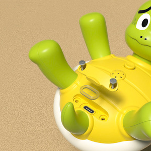 2025 pulvérisation d'eau colère tortue bain jouet Rechargeable électrique filature tortue enfants arroseur jouet - Product Image 3