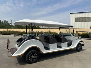 Vehículo Turístico Eléctrico de 8-12 Plazas, Autobús Turístico de Alta Calidad para 12 Pasajeros, Vehículo Clásico con Energía Solar, Buen Precio en China - Product Image 4