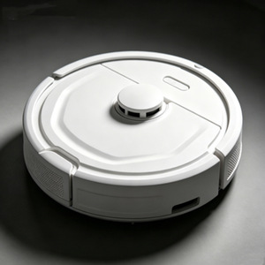 Boîtier de robot aspirateur Bestine en plastique thermoformé monobloc, usinage CNC, service de traitement personnalisé - Product Image 1