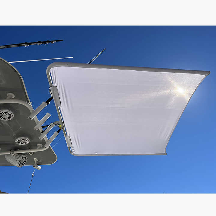 Stern Rod Holder Fabric Center Console Boat Shade Canopy Top Cover