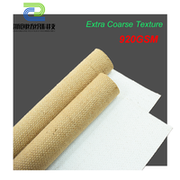Rouleau de toile de peinture en mélange jute-coton 920 g/m², texture extra grossière - Rouleau parent haute densité pour peinture décorative