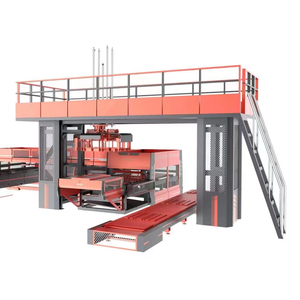 Palettiseur automatique pour la fabrication de briques en béton, empileur de blocs, machine à empiler les blocs - Product Image 1