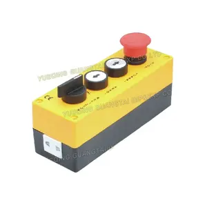 LAY5-JBOS444P industri berkualitas tinggi tombol tekan Kerek derek jamur sakelar kotak kontrol