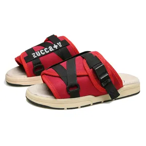 2020 fashion luxury sandals brand print tag buckle nylon non-slip SPORT slides designer mens slippers casual shoes