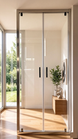 SUEZ Promotion : Cabine de douche en verre trempé à charnière carrée, écologique, design moderne, pour hôtels, garantie 5 ans